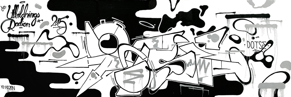 Mural for a documentary about graffiti